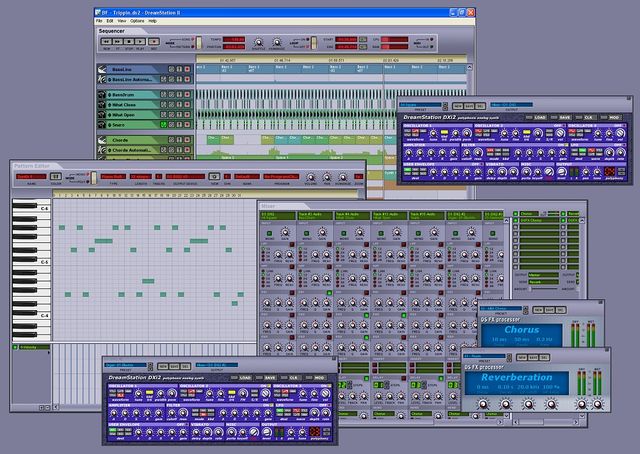 blank The package comes with the DreamStation DXi2 synth and five effects plug-ins.